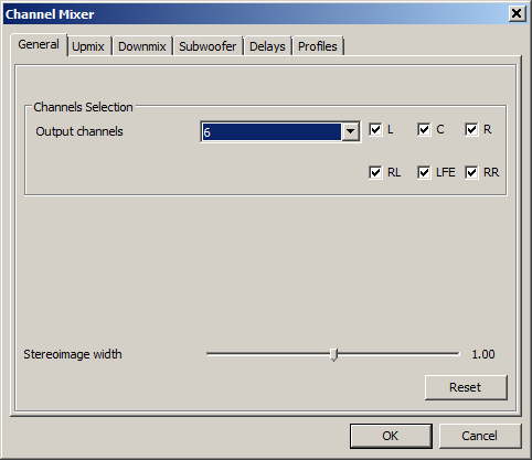 Foobar2000 channel mixer - General