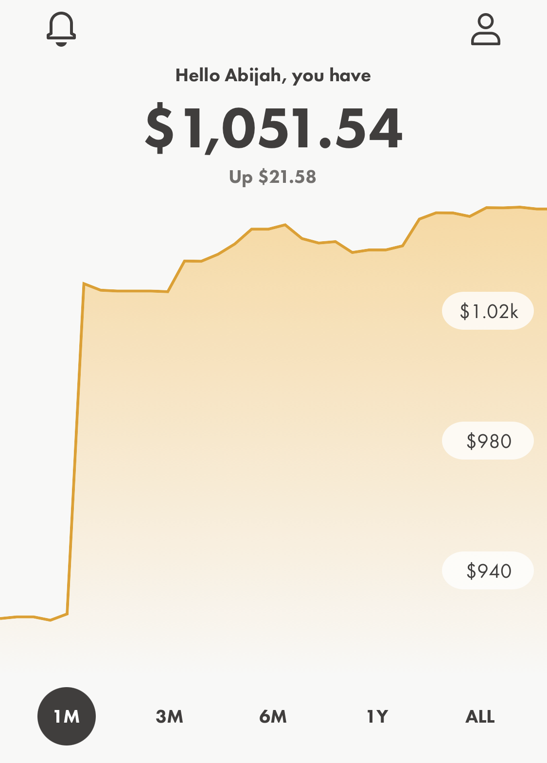 Wealthsimple Invest portfolio sample