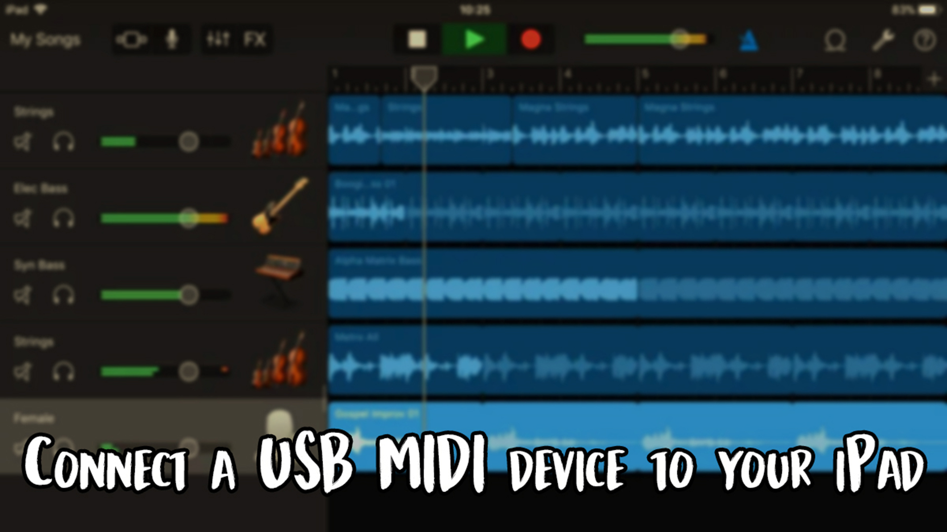 Connect USB MIDI device to iOS iPad